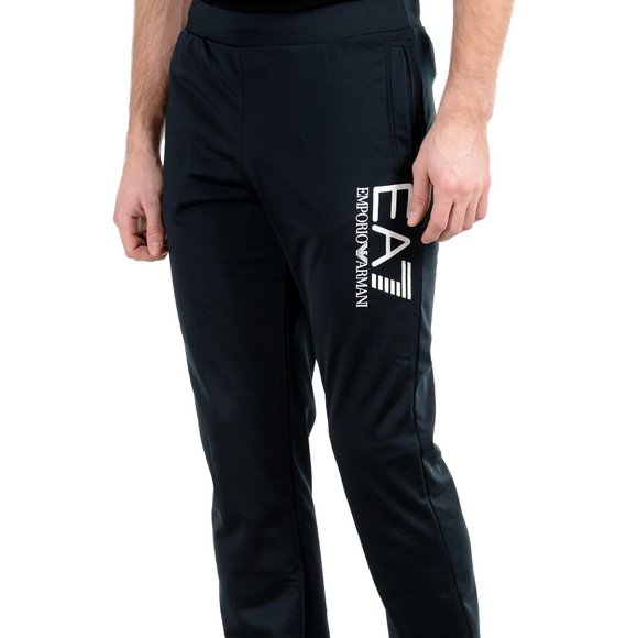 Emporio Armani EA7 "Train Big" Fleece Track Pants - Picture 3 of 5